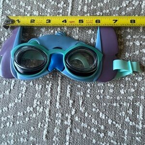 Kids Swim Goggles in Teal, Purple and Blue